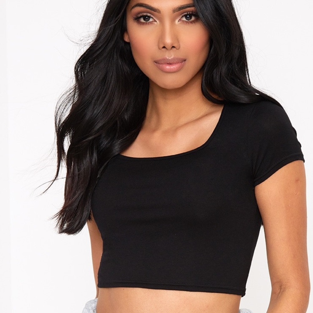 Square Neck Crop Top
